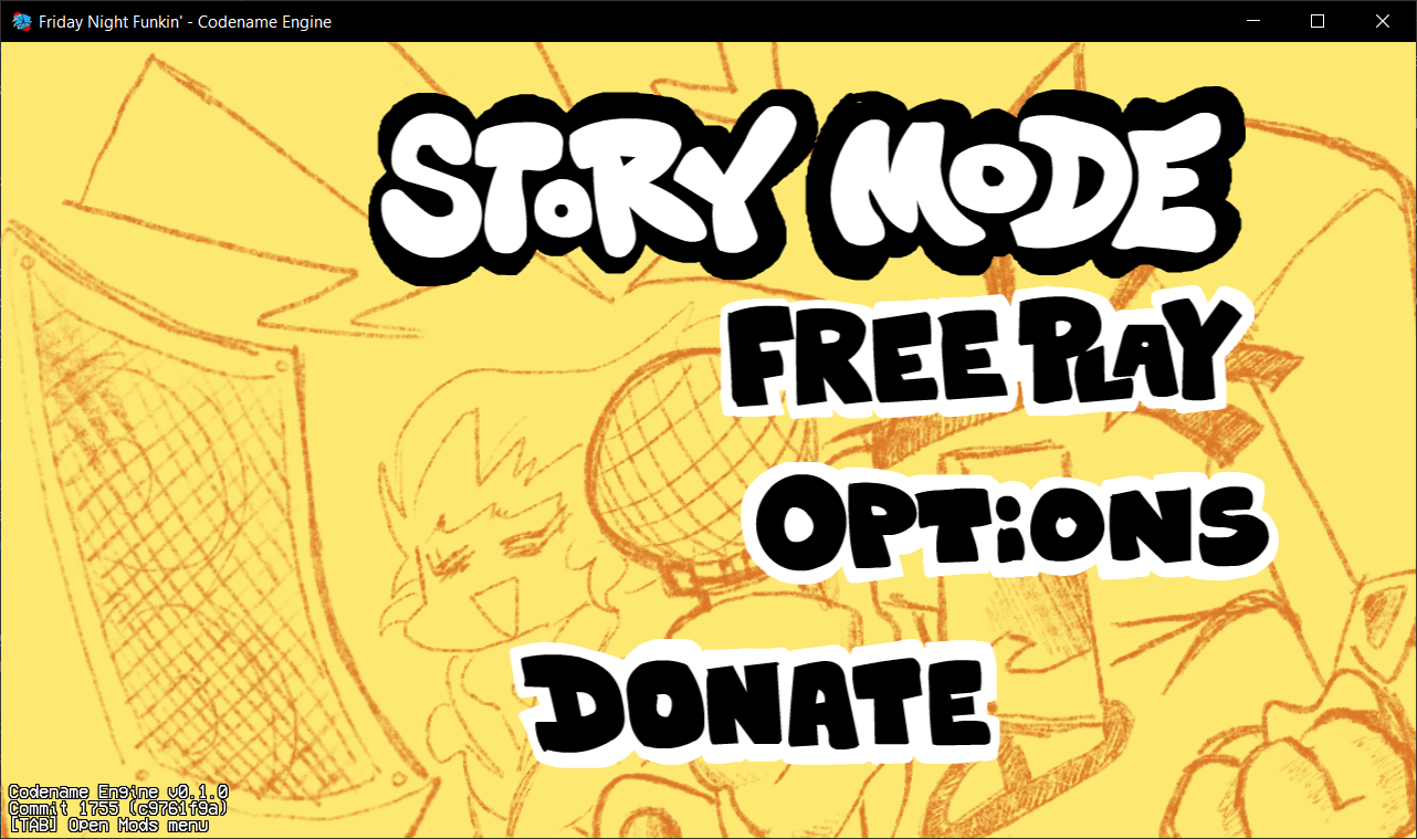 Image showing the menu buttons being moved